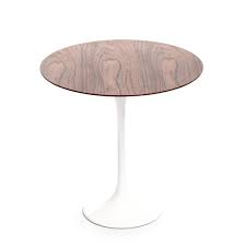 End Table, Walnut/White, 21x20x20" (photo representation)