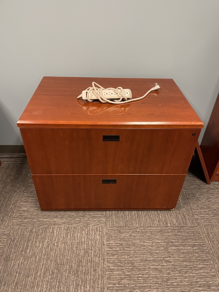 Wood 2 Drawer Lateral Filing Cabinet