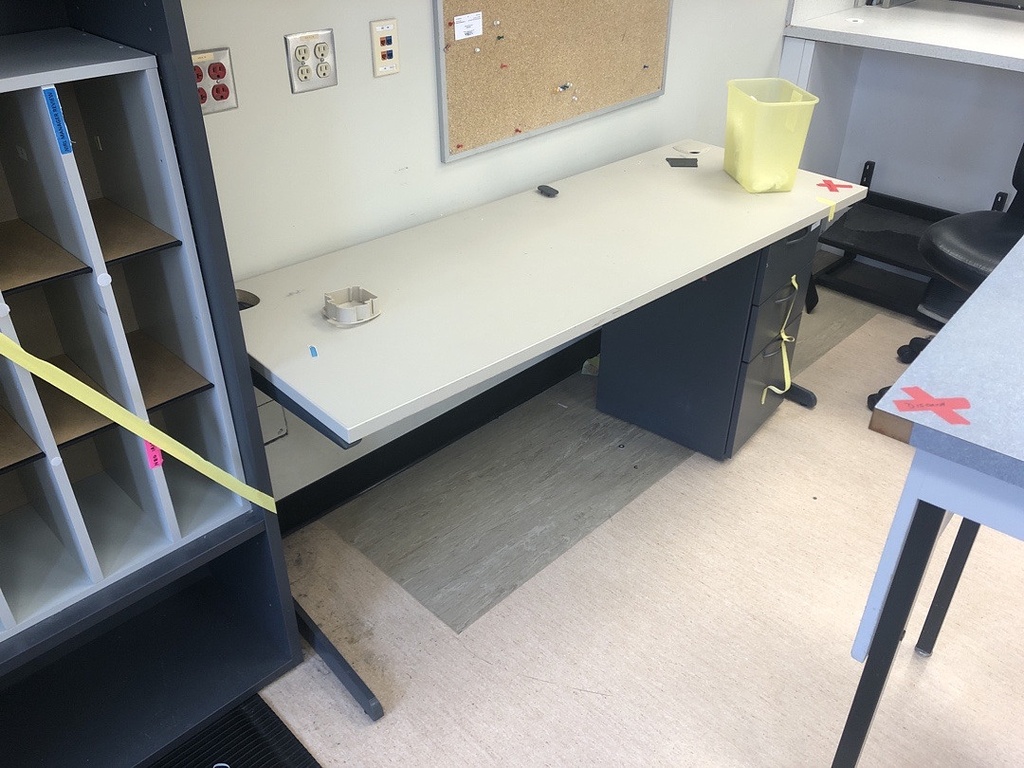 Desk 1Ped Drawer