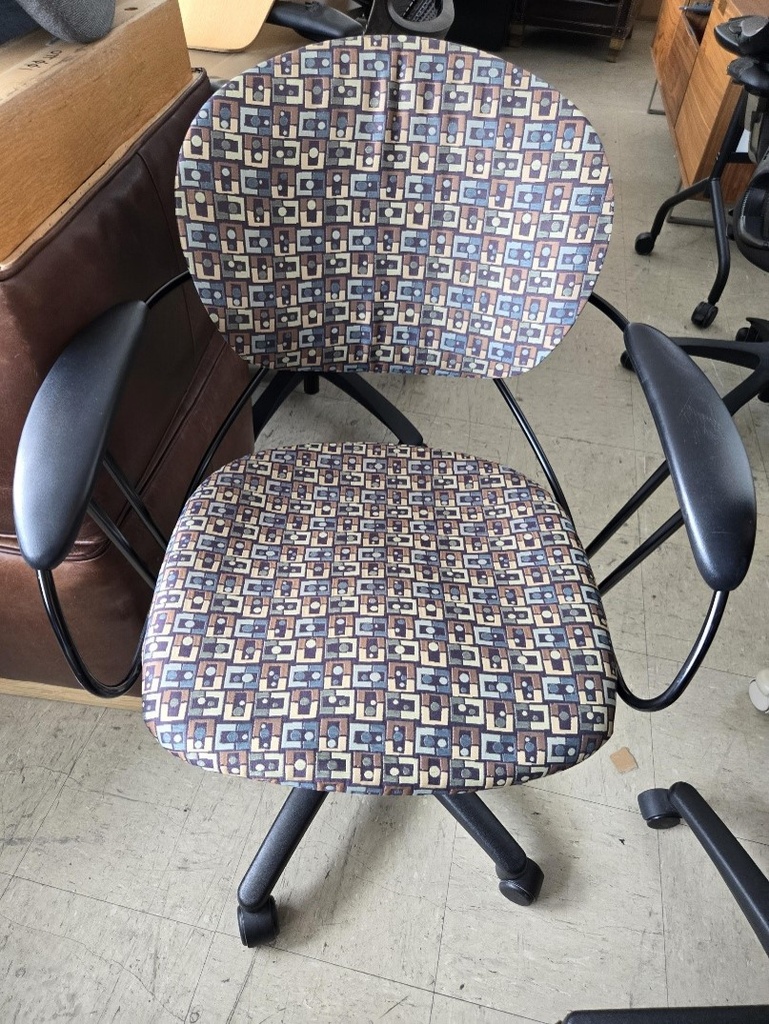 multi color task chair