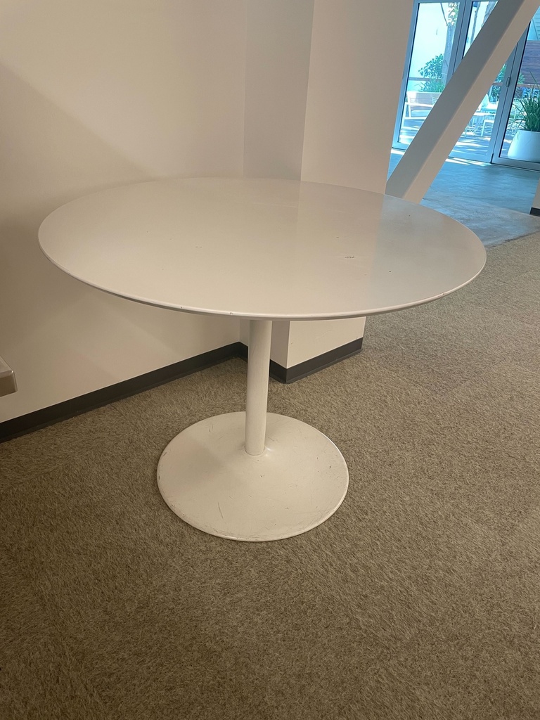 White Round Table