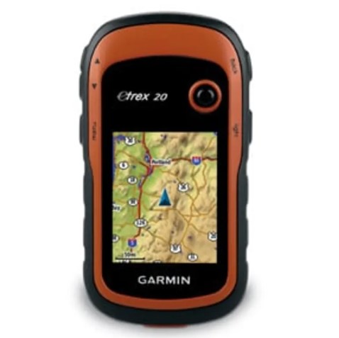eTrex 20, Handheld GPS, Worldwide Basemap, 25-Hour Battery (2.10Wx1.30Dx4H) (photo representation)
