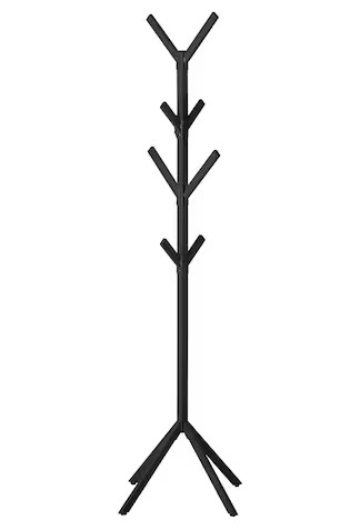 Tripod Base Metal Coat Rack (22Wx22Dx69H) (photo representation) 