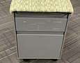 2 Drawer Rolling Ped (17"X23.5"X22")