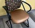 Patterned Brown Chair