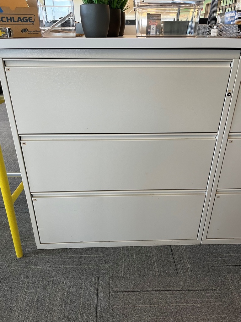 LATERAL FILE - 3 DRAWERS - white