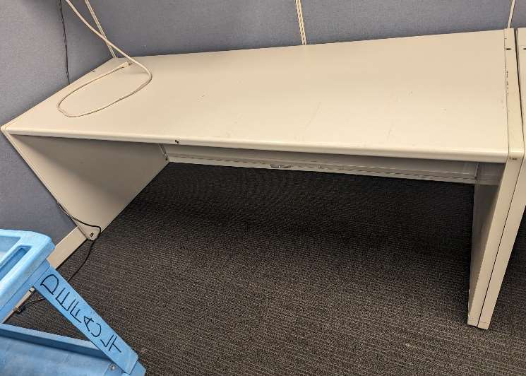 STEELCASE DESK  30"X70" 