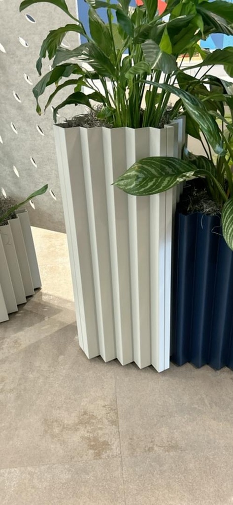 Large Beige Planter