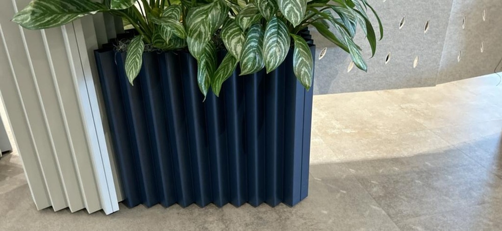 Medium Blue Planter