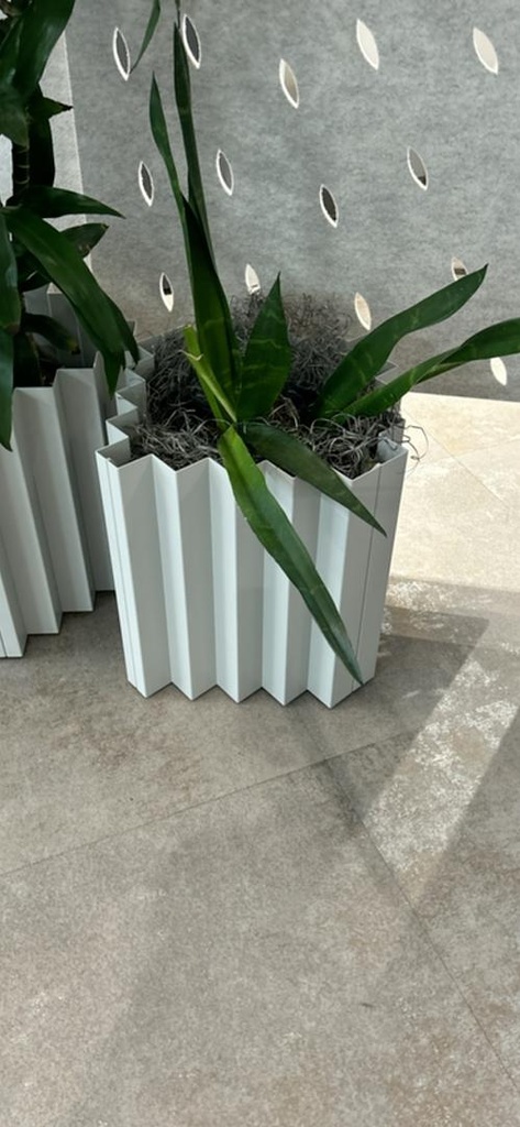 Small Beige Planter