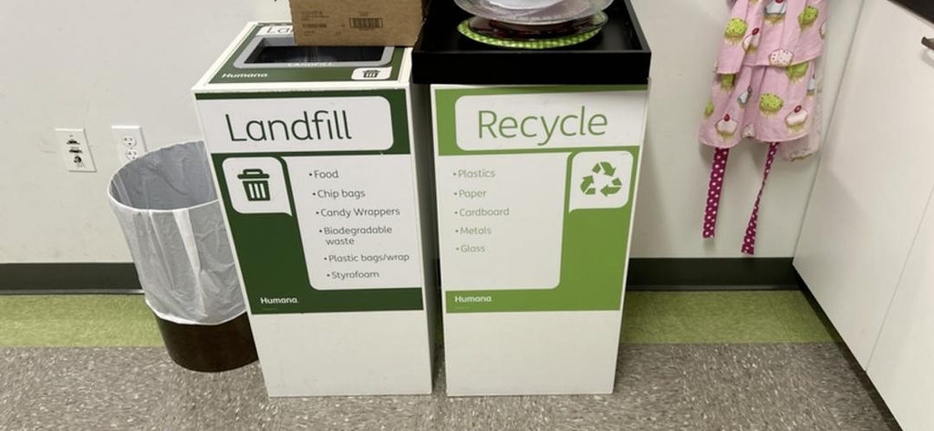Landfill/Recycling Bins