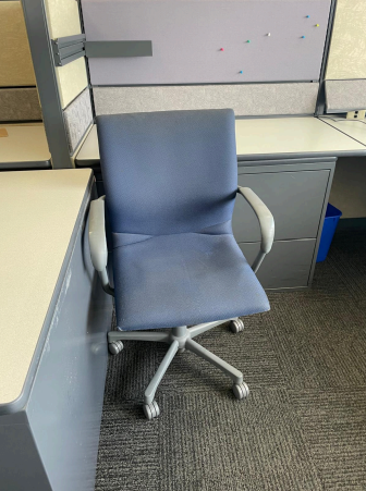 Blue Meeting Chair