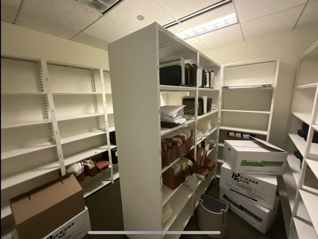 Tall Metal Shelving, White