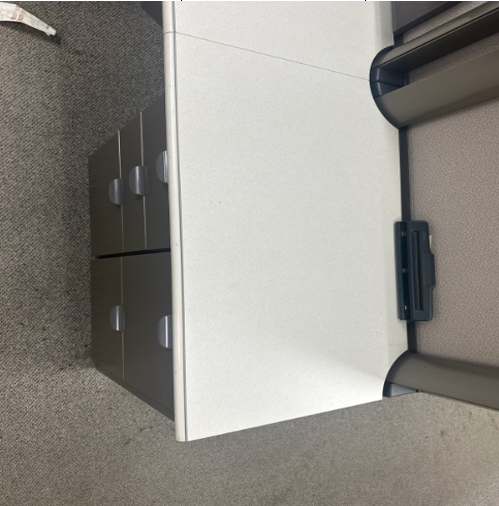 white laminate return work surface 36x22