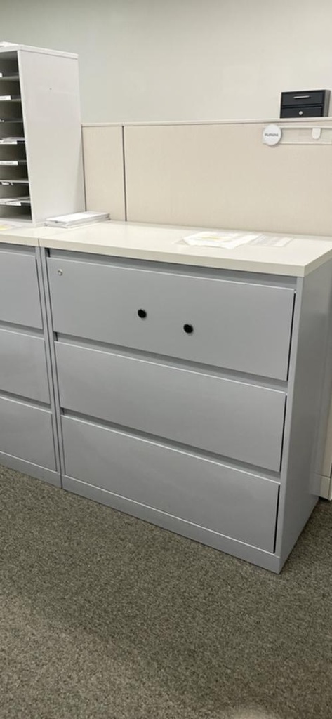 3-Drawer File Cabinet with Top