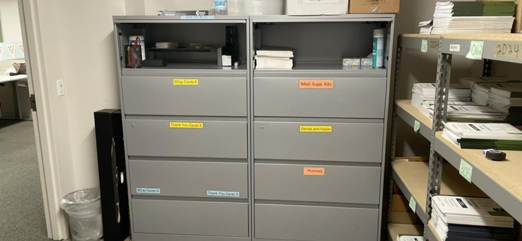 Lateral 5-Drawer File Cabinet