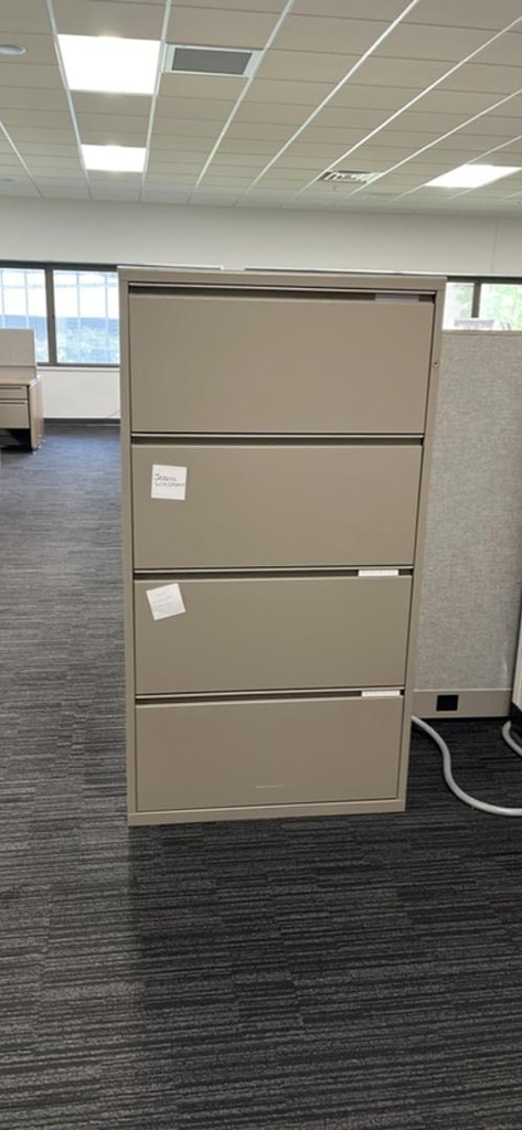 Lateral File Cabinet - 4 High