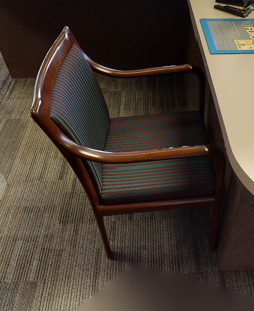 Striped Guest Chairs