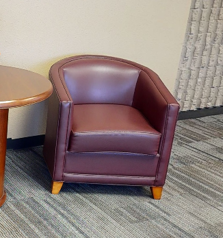 Red Leather Lounge Chairs