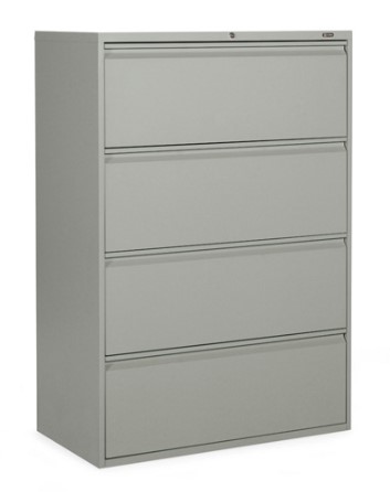 4-Drawer Lateral Cabinet (photo representation)