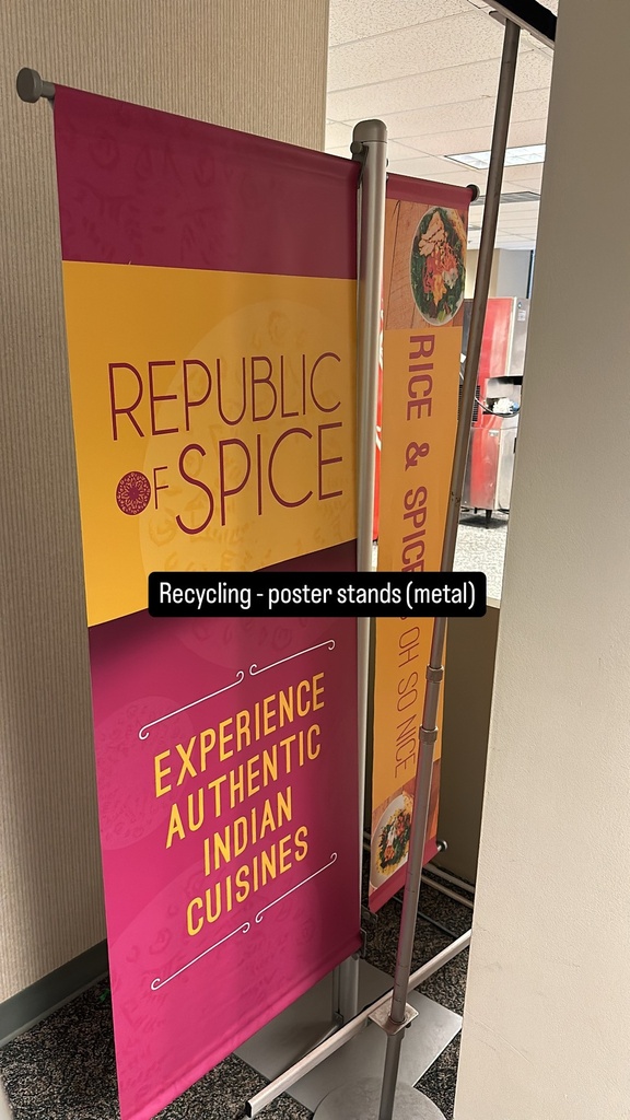 Poster Stand (metal) - recycle