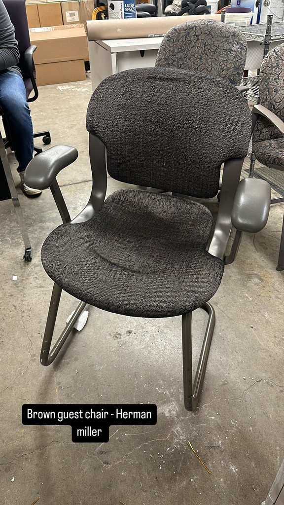 Herman Miller Brown Guest Chair