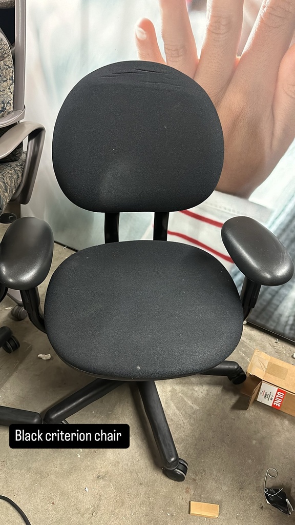 Black Criterion Chair