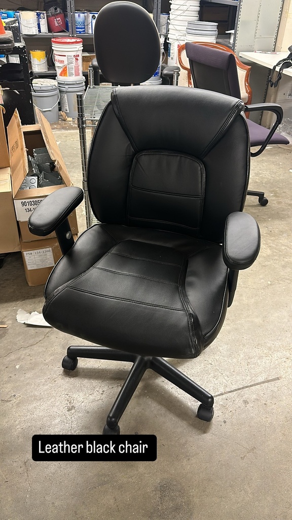 Leather Black Chair