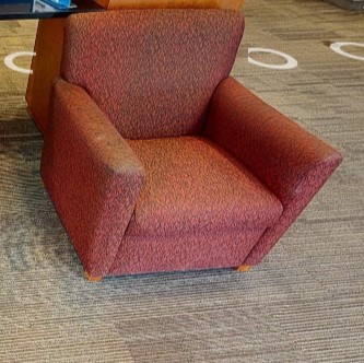 Red Lounge Chair