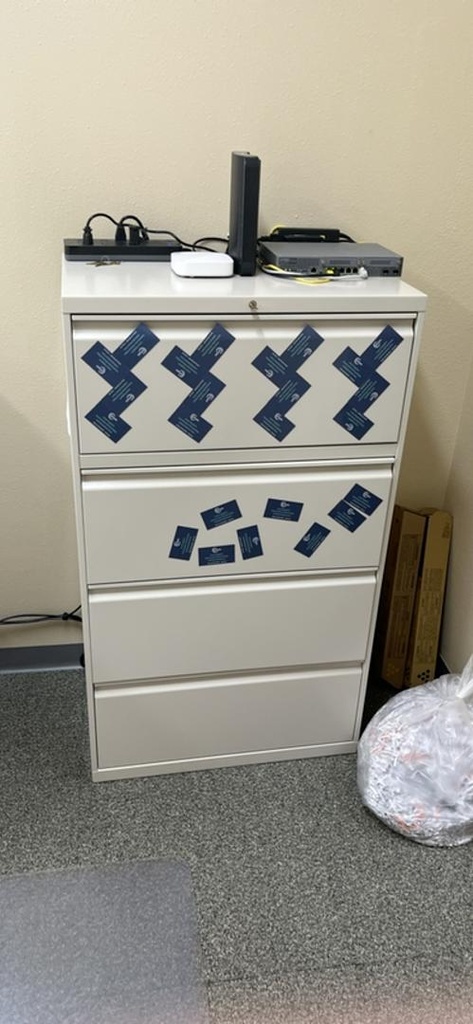 File Cabinet - four drawer, lateral
