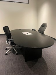 Black Meeting Table