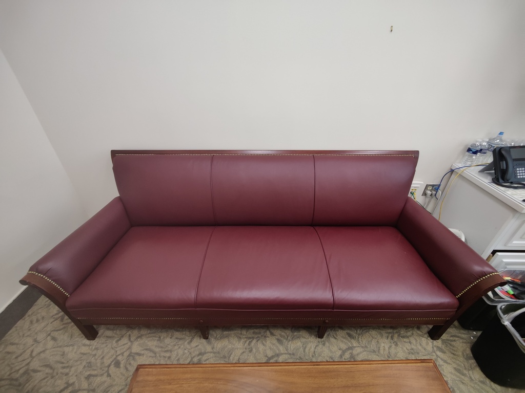 Couch Red 94x36x35