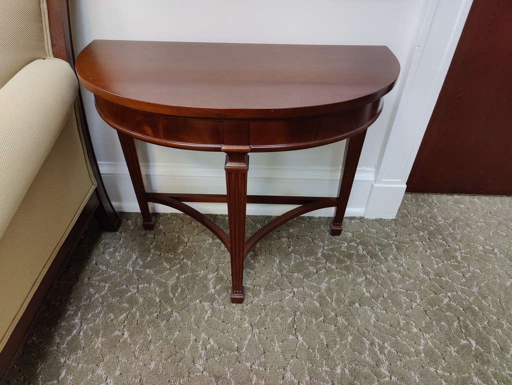 End Table Half Round 28x18x25