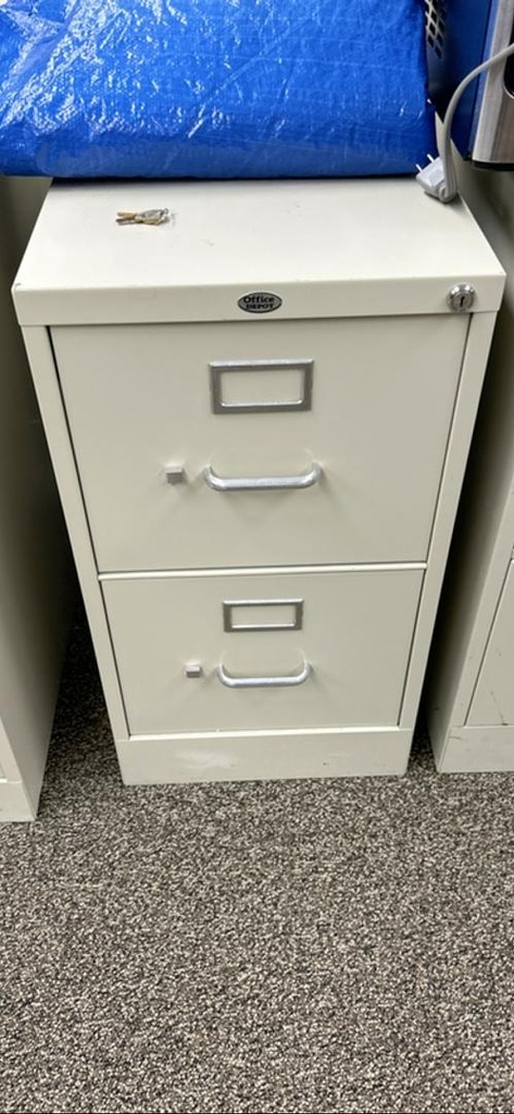 2 Drawer File Cabinet