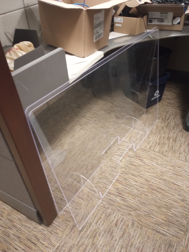 Plexiglass Divider