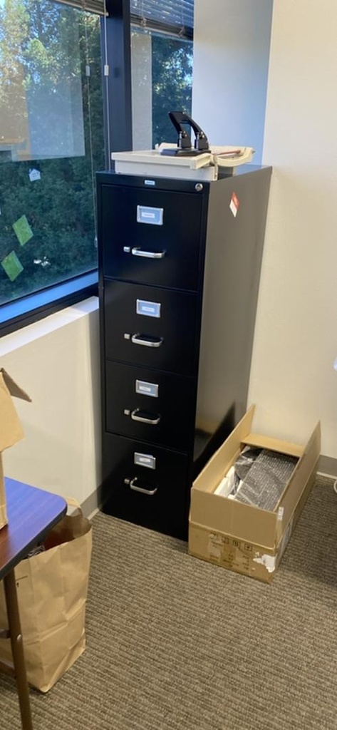 15”26.5”52” 4 drawer file cabinet