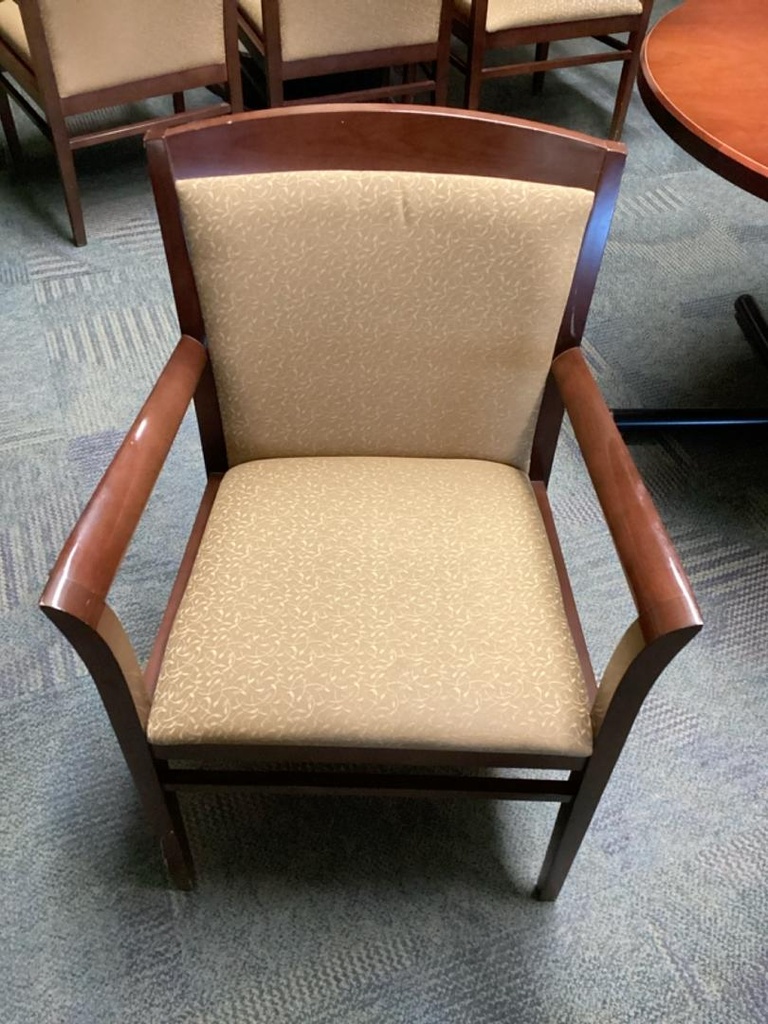 Guest Chair - beige, wood