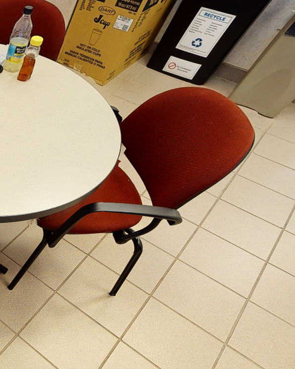 Red Stacking Chairs