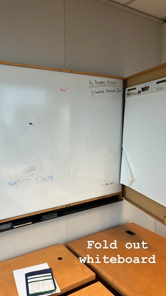 Fold out Whiteboard