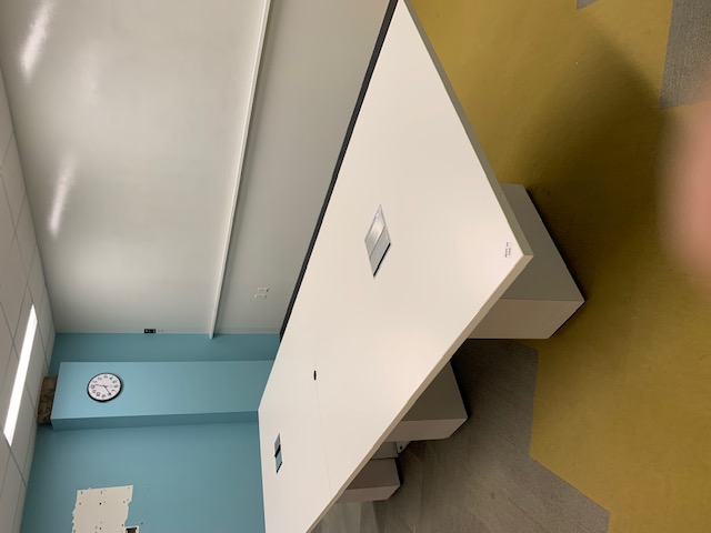 Large White Conference Table