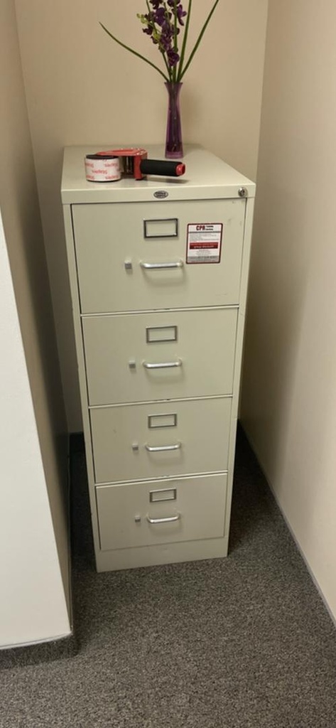 5-Drawer Vertical File Cabinet