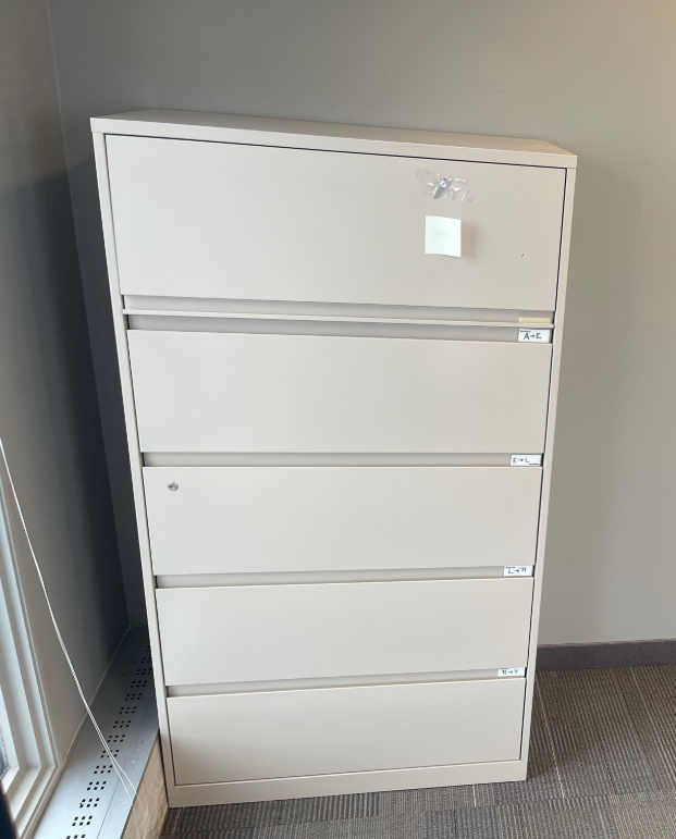 5 High Filing Cabinets