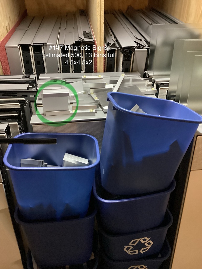 Bins of Magnetic Signs