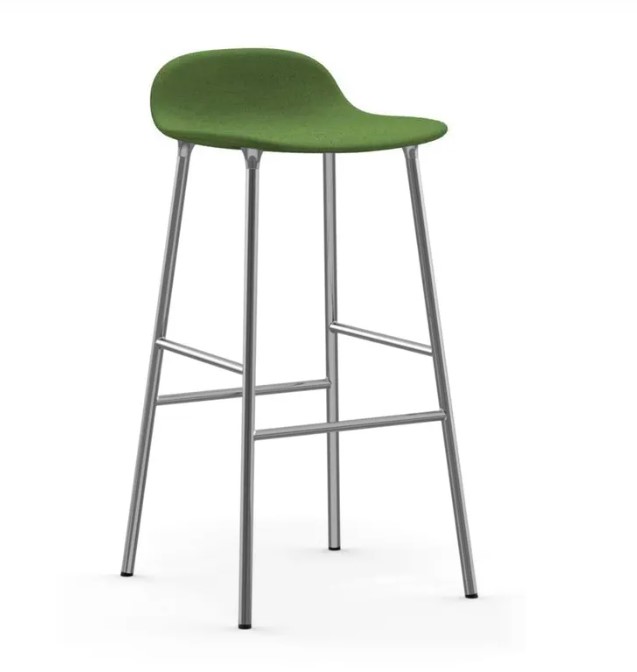 Green Form Counter Stool (photo representation)