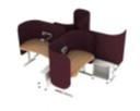 Focus Desk Screen - Dark Purple