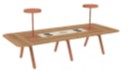 Library Table - Blush (128"Lx54"D)