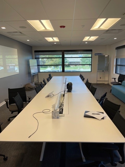 White Conference Table 20x5