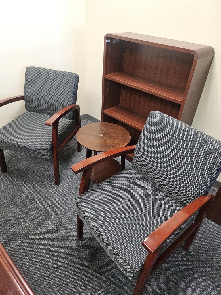 Guest Chairs - Blue/Grey