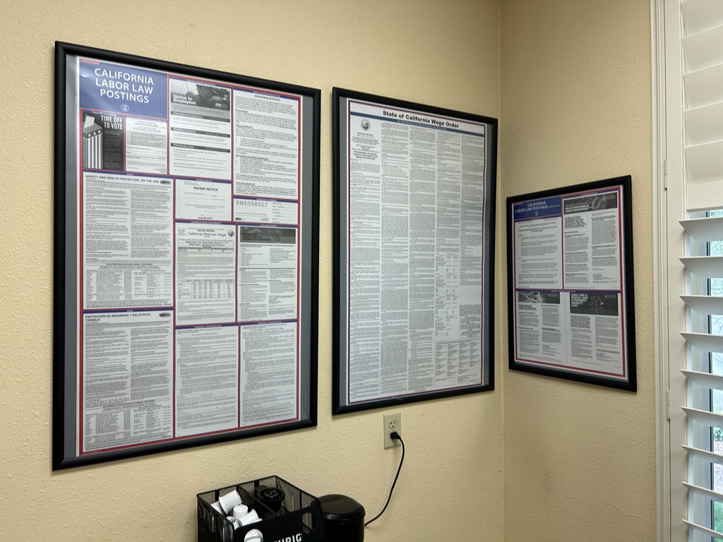 Posters with frames