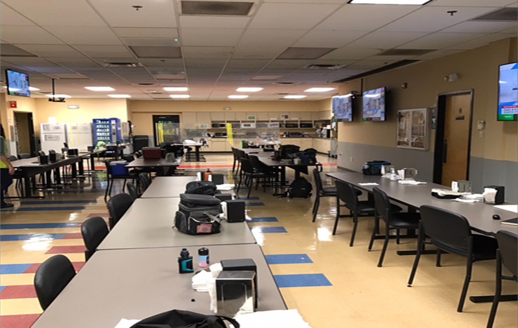 Long Breakroom Tables